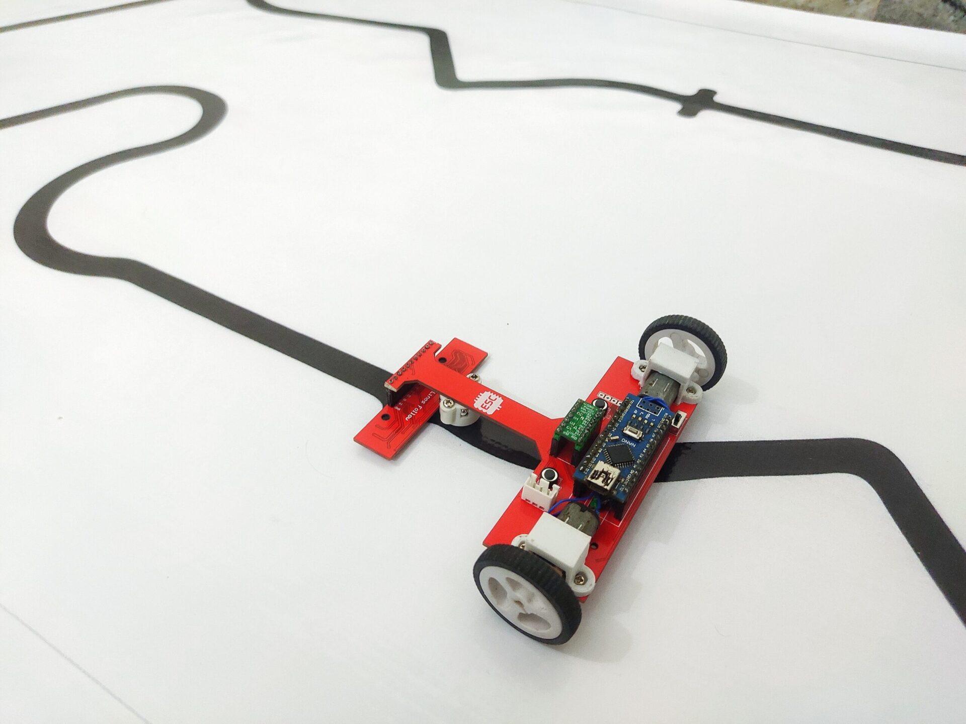 Robô Seguidor de Linha com Arduino